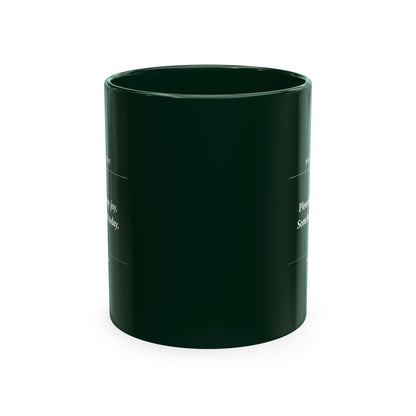 Prayer Request Ceramic Mug — "Please Pray for My Joy" Inspirational Coffee Cup