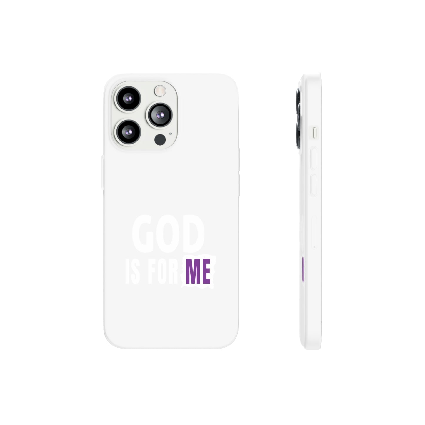 God Is For Me Christian Flexi Phone Case Printify