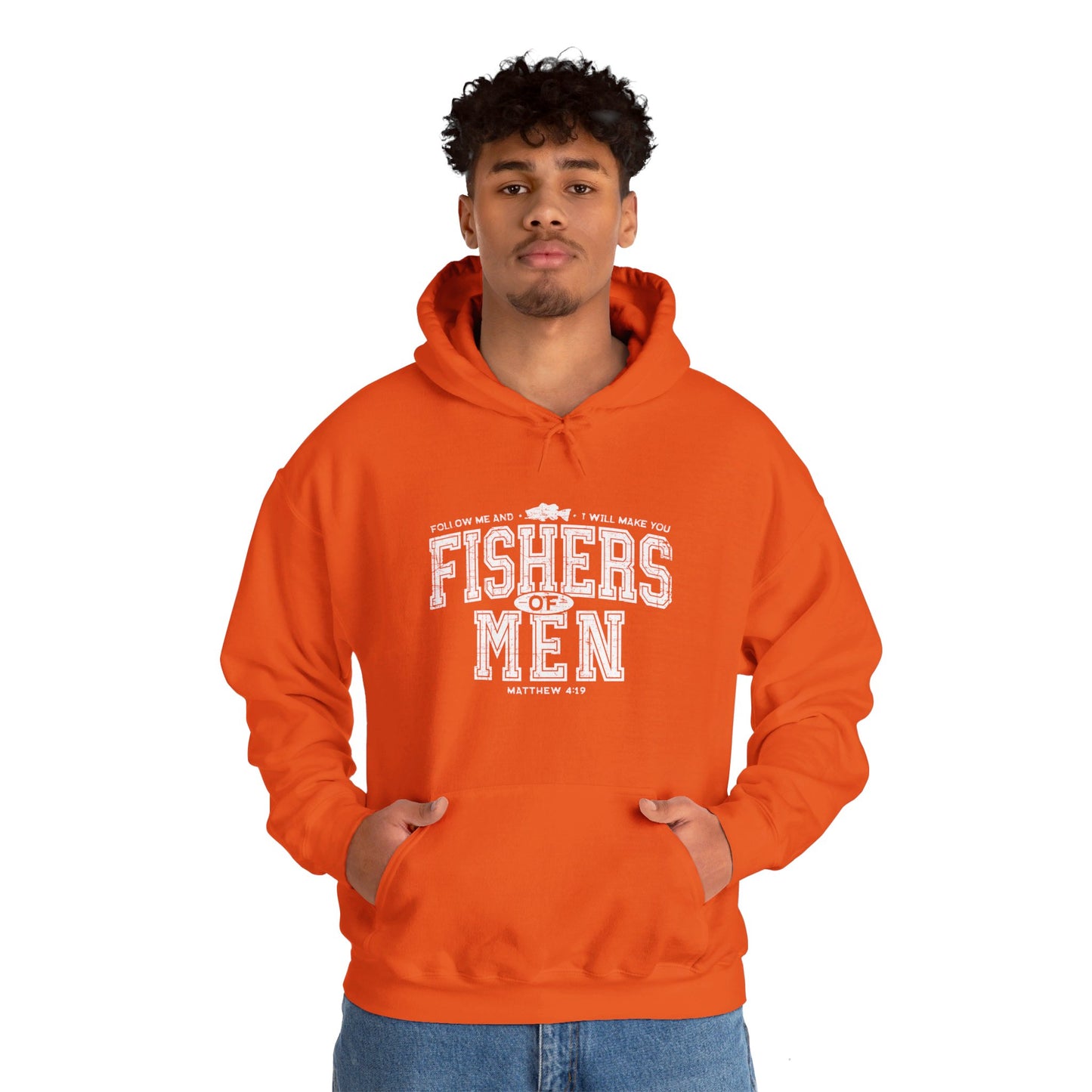 Fishers Of Men Unisex Christian Pullover Hooded Sweatshirt