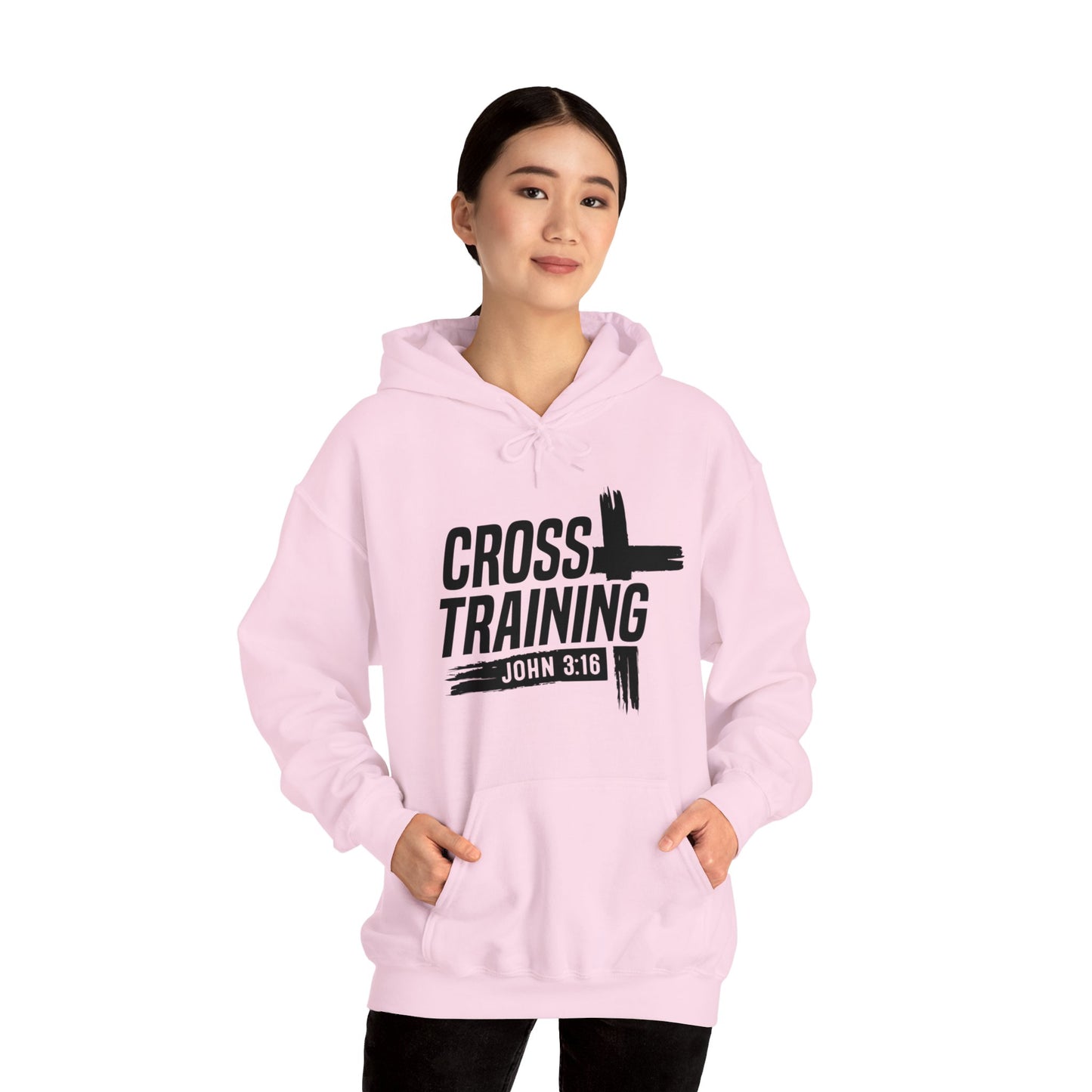 Cross Training Unisex Christian Hooded Pullover Sweatshirt