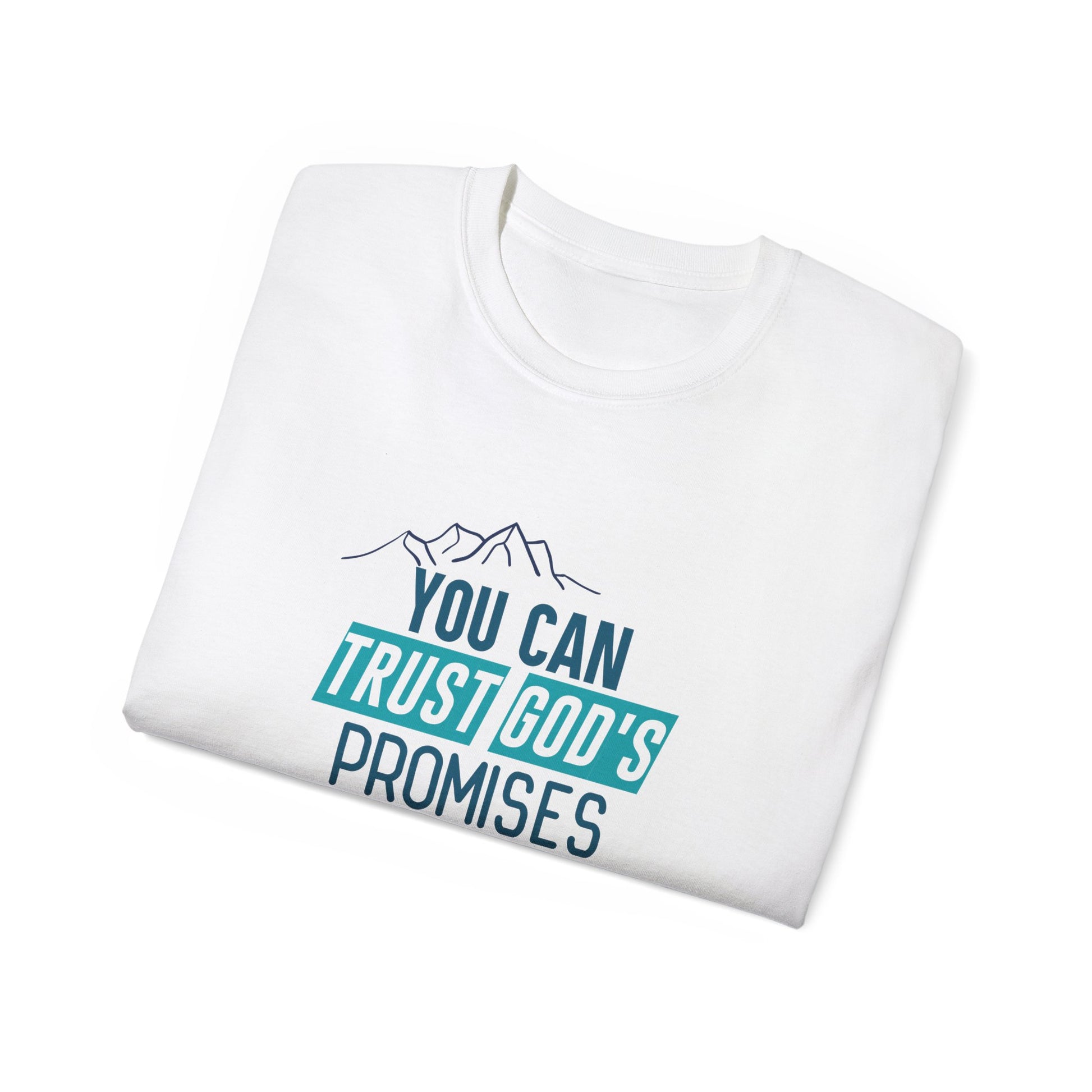 You Can Trust God's Promises Unisex Christian Ultra Cotton Tee Printify