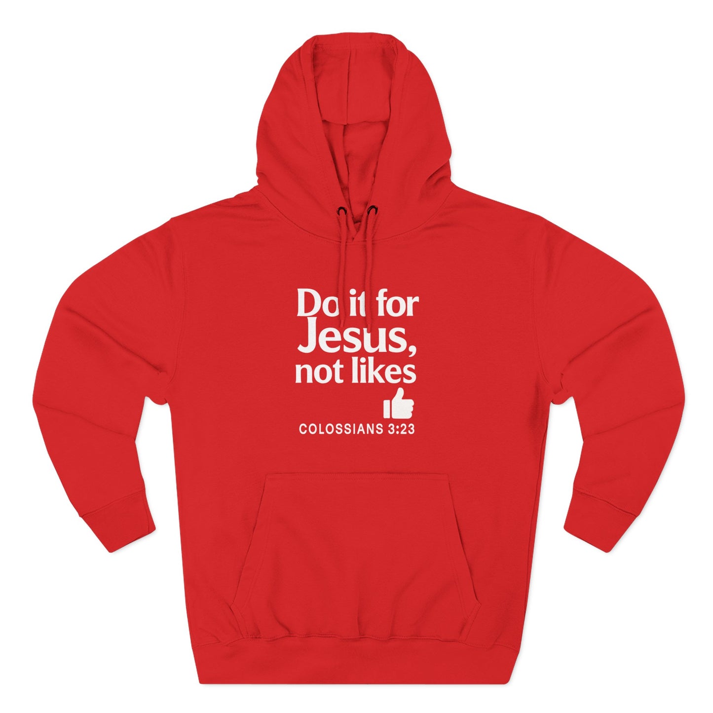 Christian Unisex Fleece Hooded Sweatshirt, Inspirational Hoodie, Do It for Him Pullover, Religious Gift, Cozy Faith Apparel - ClaimedbyGodDesigns
