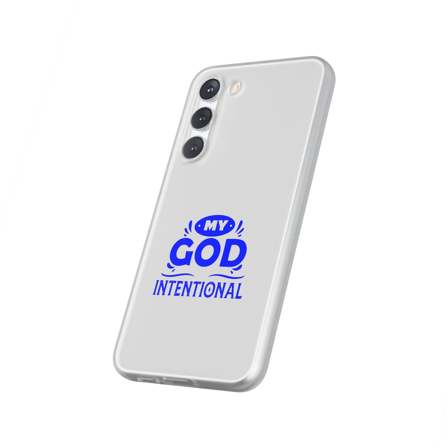 My God Is Intentional  Flexi Phone Case