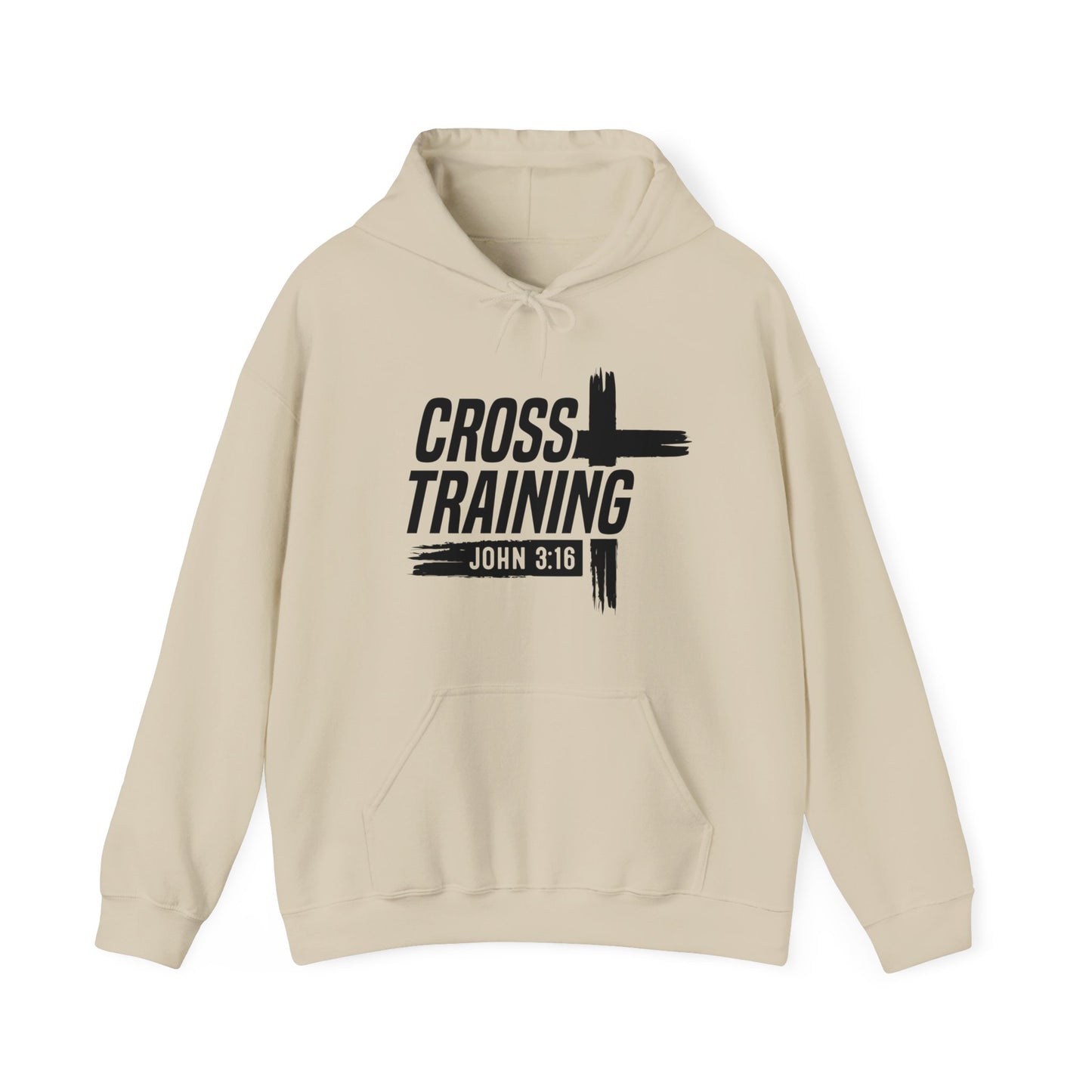 Cross Training Unisex Christian Hooded Pullover Sweatshirt