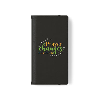 Prayer Changes Outcomes Phone Flip Cases - ClaimedbyGodDesigns