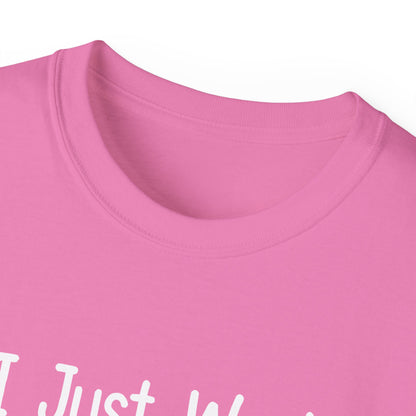 I Just Want To Drink Coffee And Praise Jesus Unisex Christian Ultra Cotton Tee Printify
