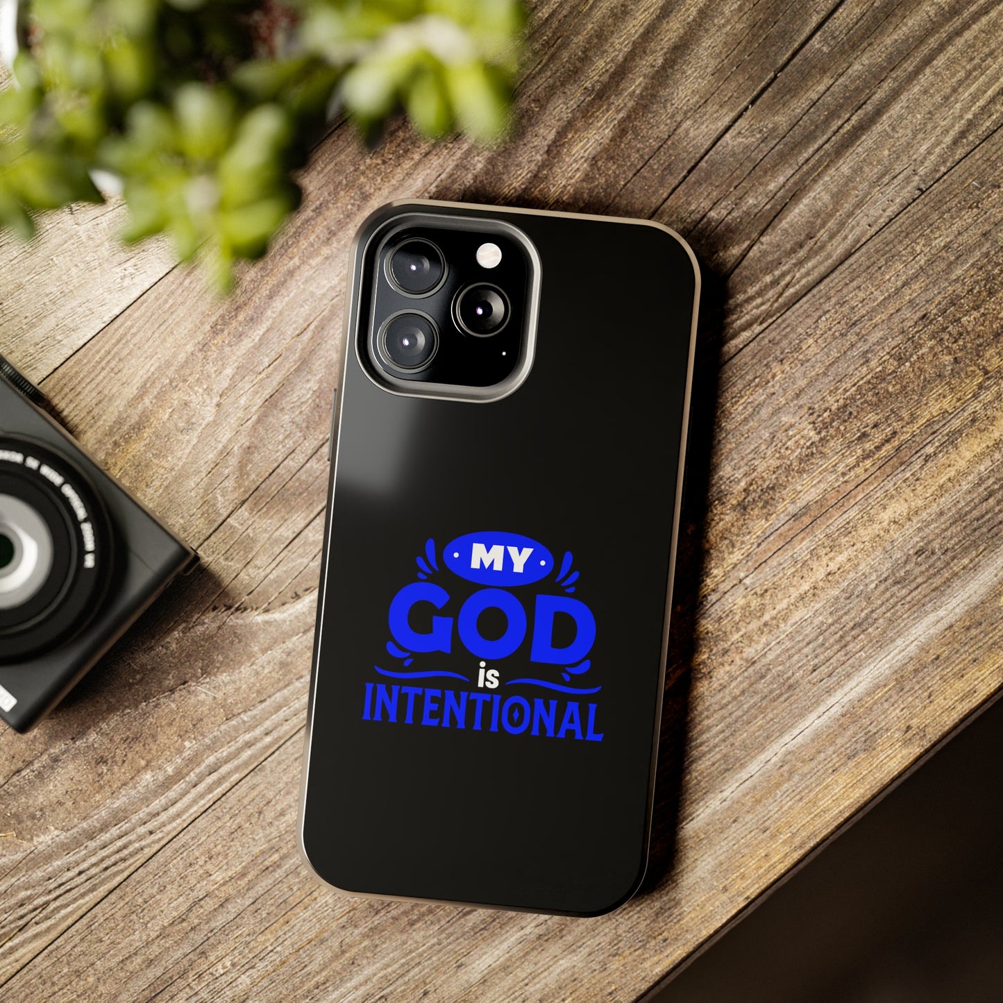 My God Is Intentional Tough Phone Cases, Case-Mate