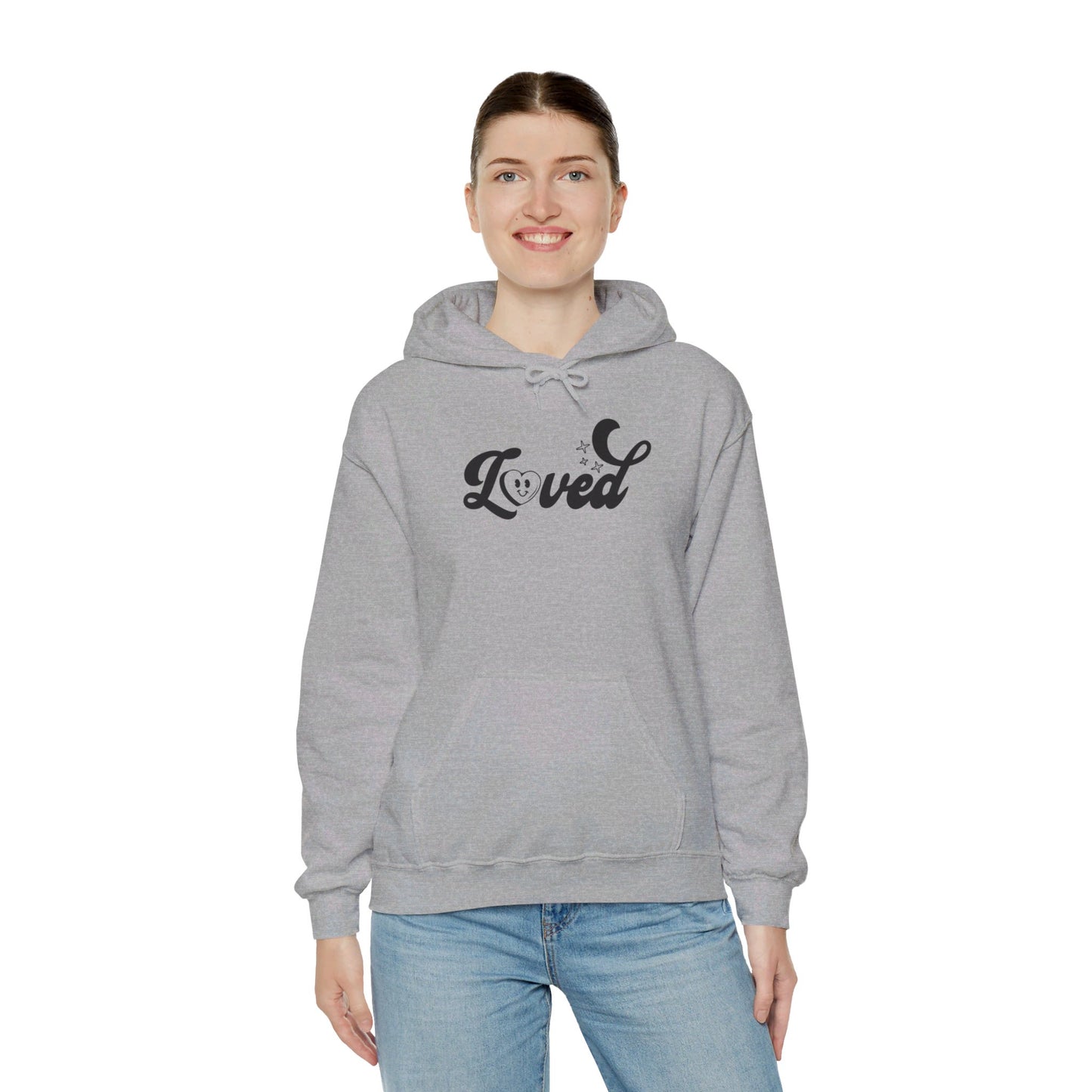 Romans 5:8 You Are Loved More Than You Will Ever Know Unisex Christian Pullover Hooded Sweatshirt