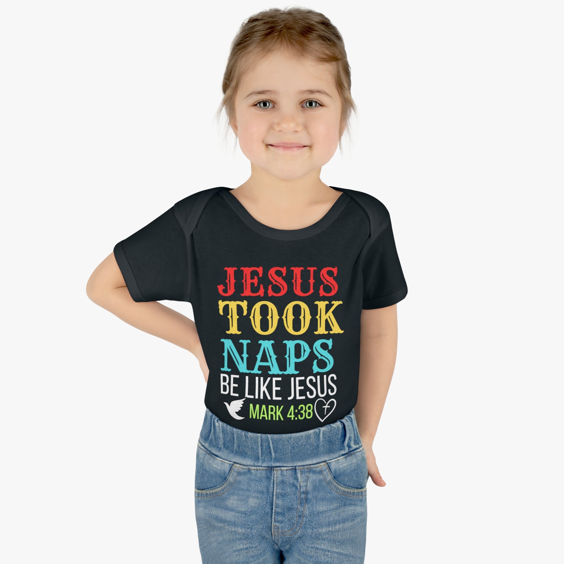 Jesus Took Naps Be Like Jesus Christian Baby Onesie Printify