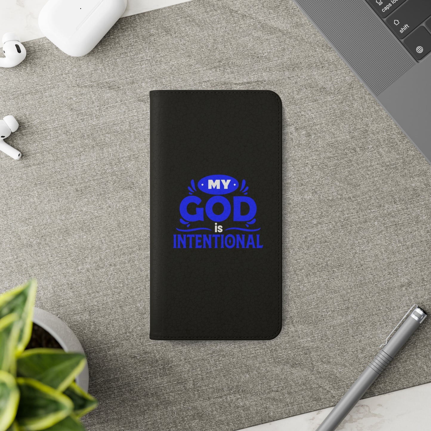 My God Is Intentional Phone Flip Cases