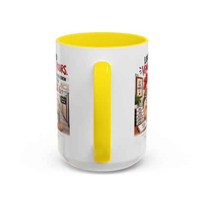 Christian Coffee Mug — “Lord, You Said Vengeance Is Yours” Funny Office Cubicle Prayer Gift