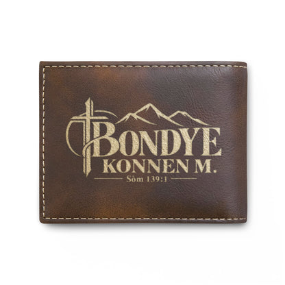Bondye Konnen M. Kreyòl Christian RFID wallet, view 13
