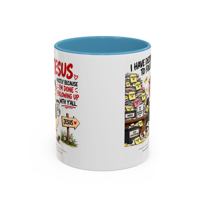 I Have Decided to Follow Jesus Coffee Mug (Christian Faith Ceramic Mug)