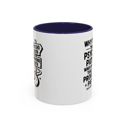 Inspirational Quote Accent Coffee Mug - Perfect Gift for Motivational Moments, Office Desk Essentials, Christian Gifts, Proverbs 3:5 - 6 - ClaimedbyGodDesigns