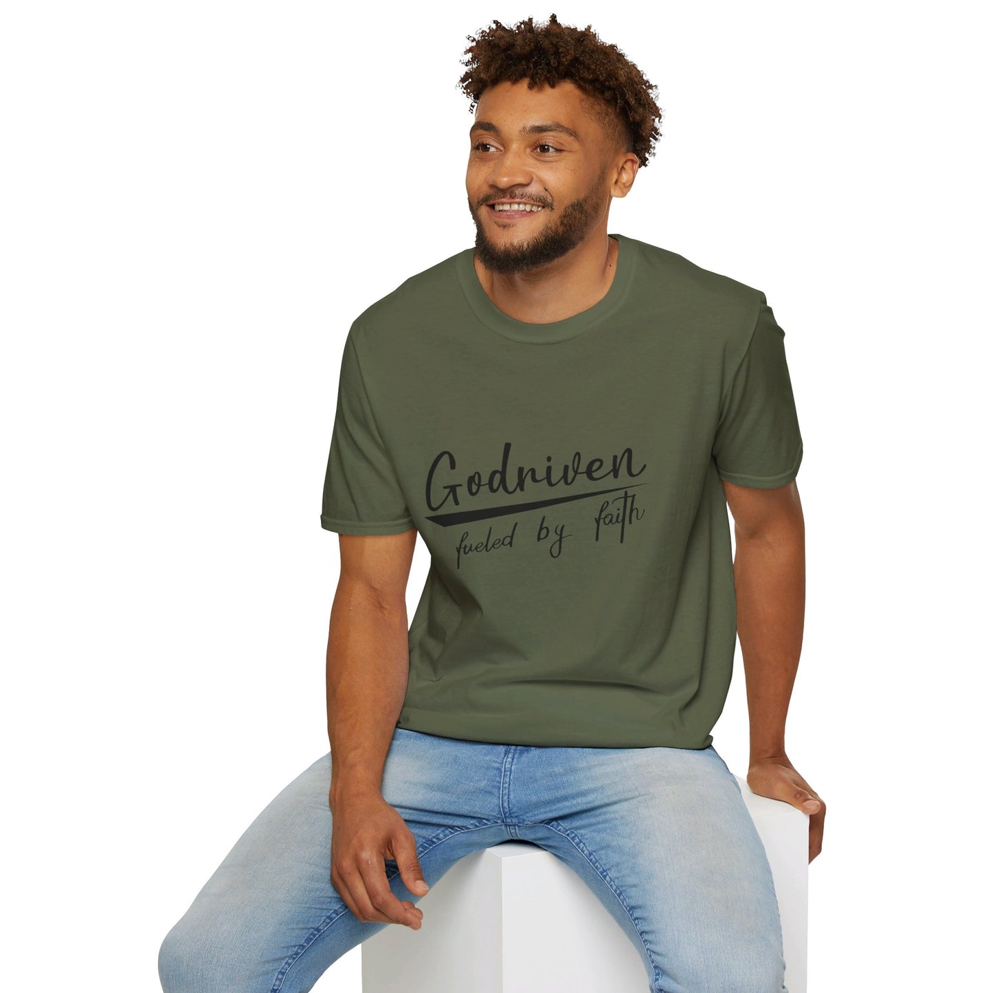 Godriven Fueled By Faith Unisex Christian T-shirt