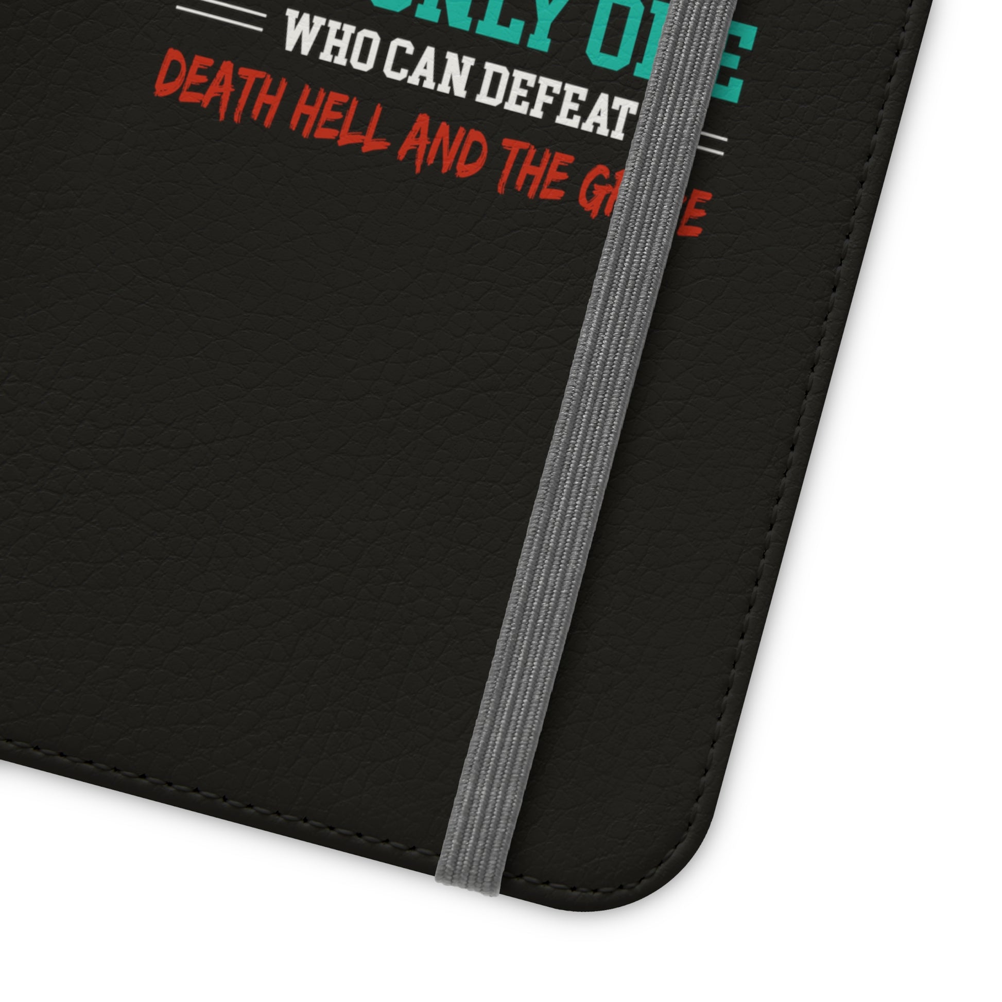 Child Of God I Serve The Only One Who Can Defeat Death Hell And The Grave Christian Phone Flip Cases Printify