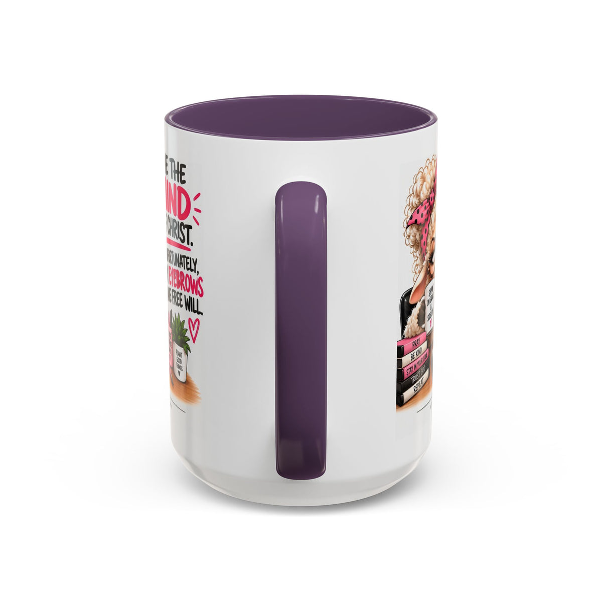 Christian Coffee Mug – "I Have the Mind of Christ" Funny Sheep Design (11/15 oz)