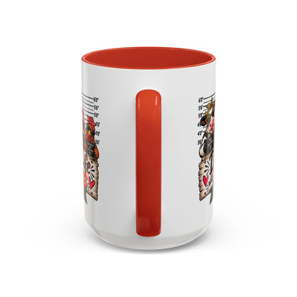 Doin’ Life with Jesus Funny Christian Farm Animal Mugshot Coffee Mug | Philippians 1:6