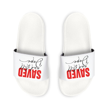 Stylish Men's Sandals with Inspirational Design, Beach Footwear, Summer Essentials, Gift for Him, Casual Comfort