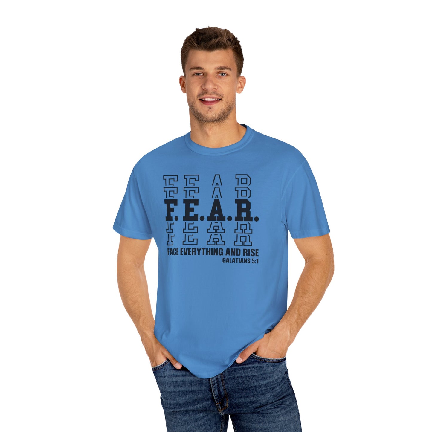 FEAR Face Everything And Rise Unisex Christian T-shirt