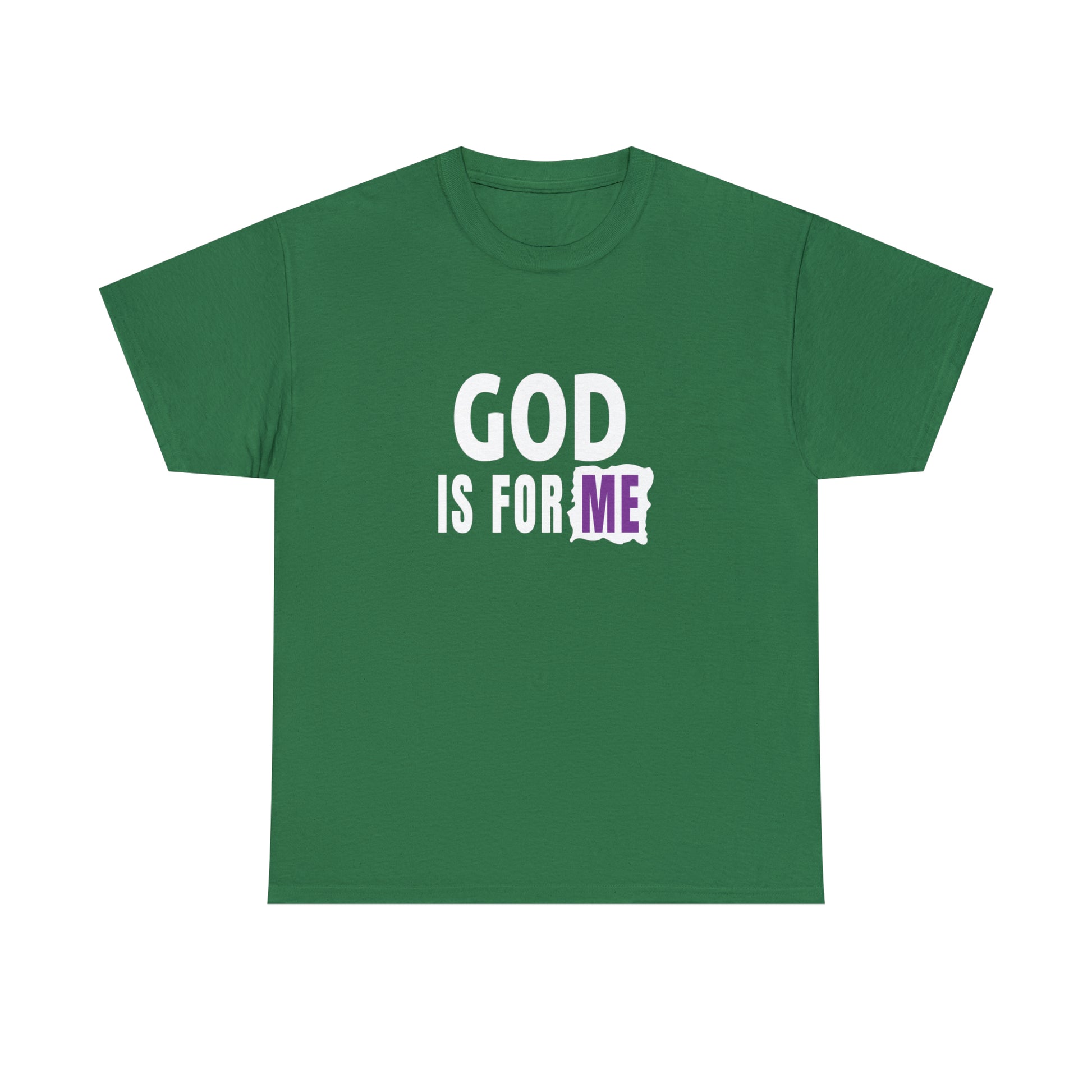 God Is For Me Unisex Heavy Cotton Tee Printify