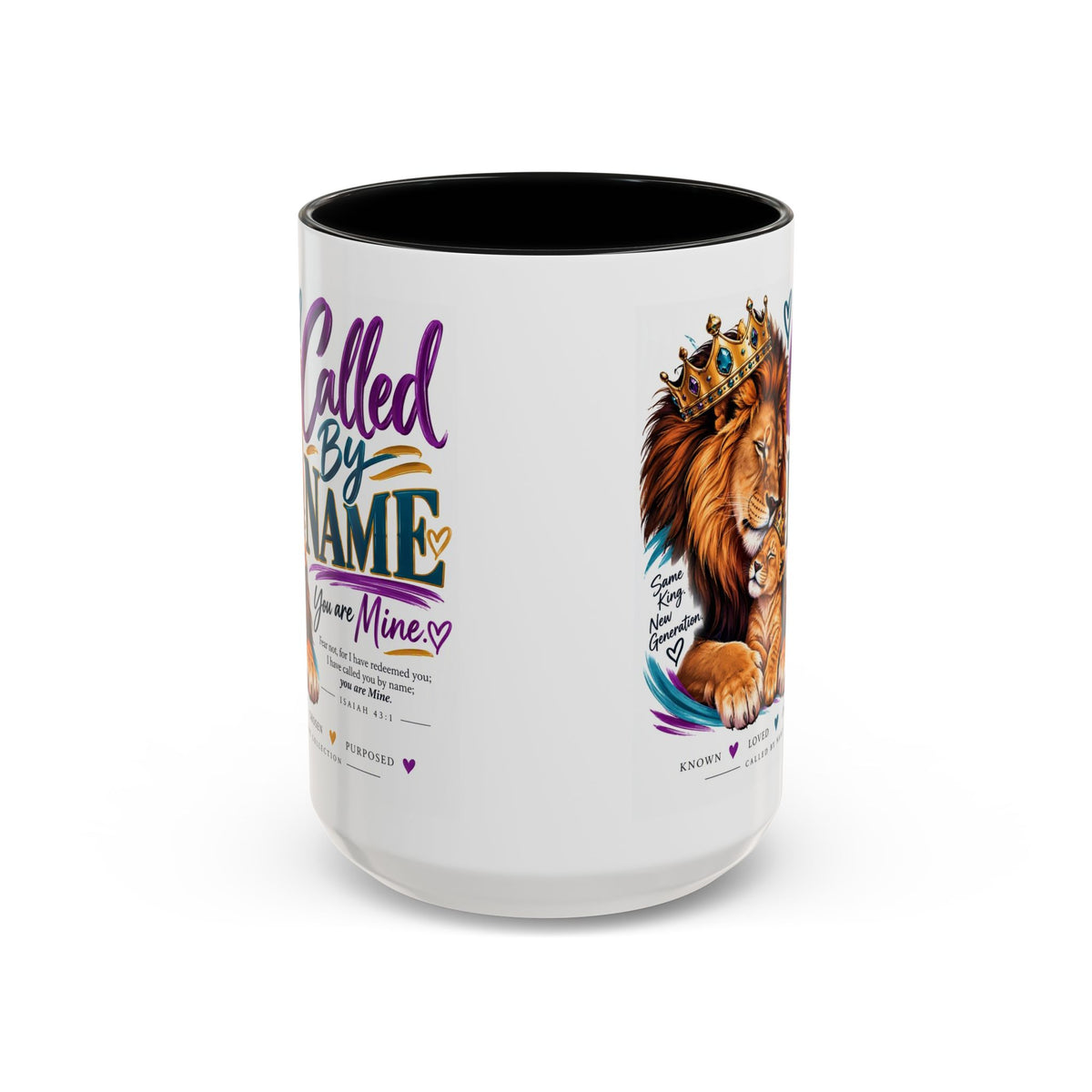 Called by Name Lion Christian Coffee Mug