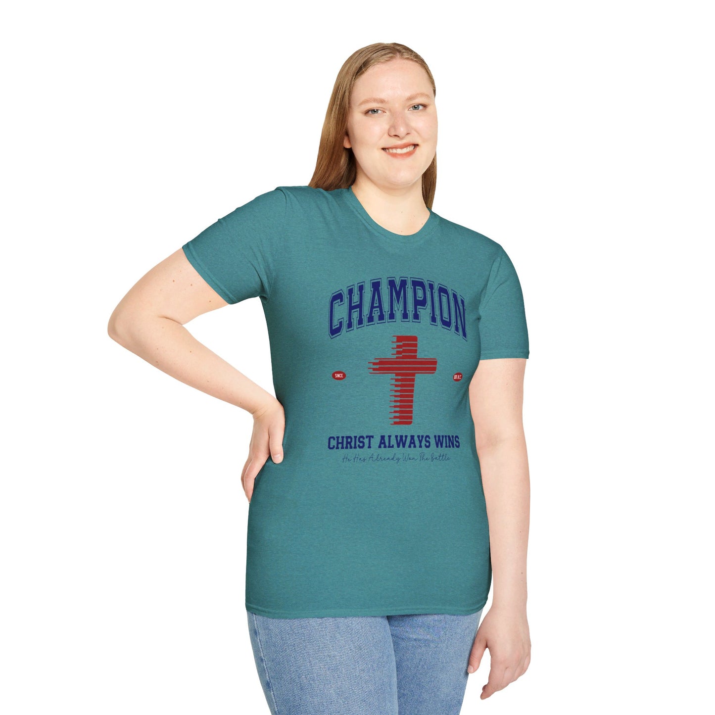 Champion Christ Always Wins Unisex Christian T-shirt