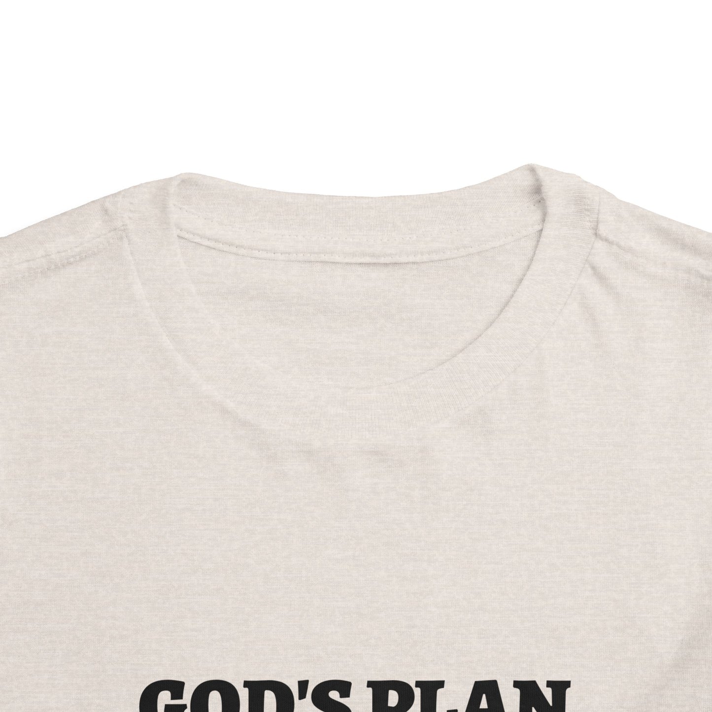 God's Plan Loading Please Wait Christian Toddler T-Shirt