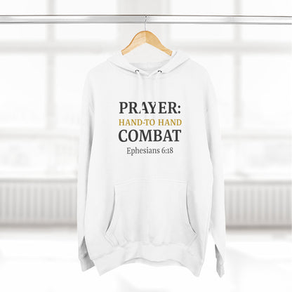 Inspirational Prayer Hoodie, Fleece Hoodie for Faith, Christian Gift, Casual Wear, Comfortable Style, Spiritual Quote Clothing - ClaimedbyGodDesigns