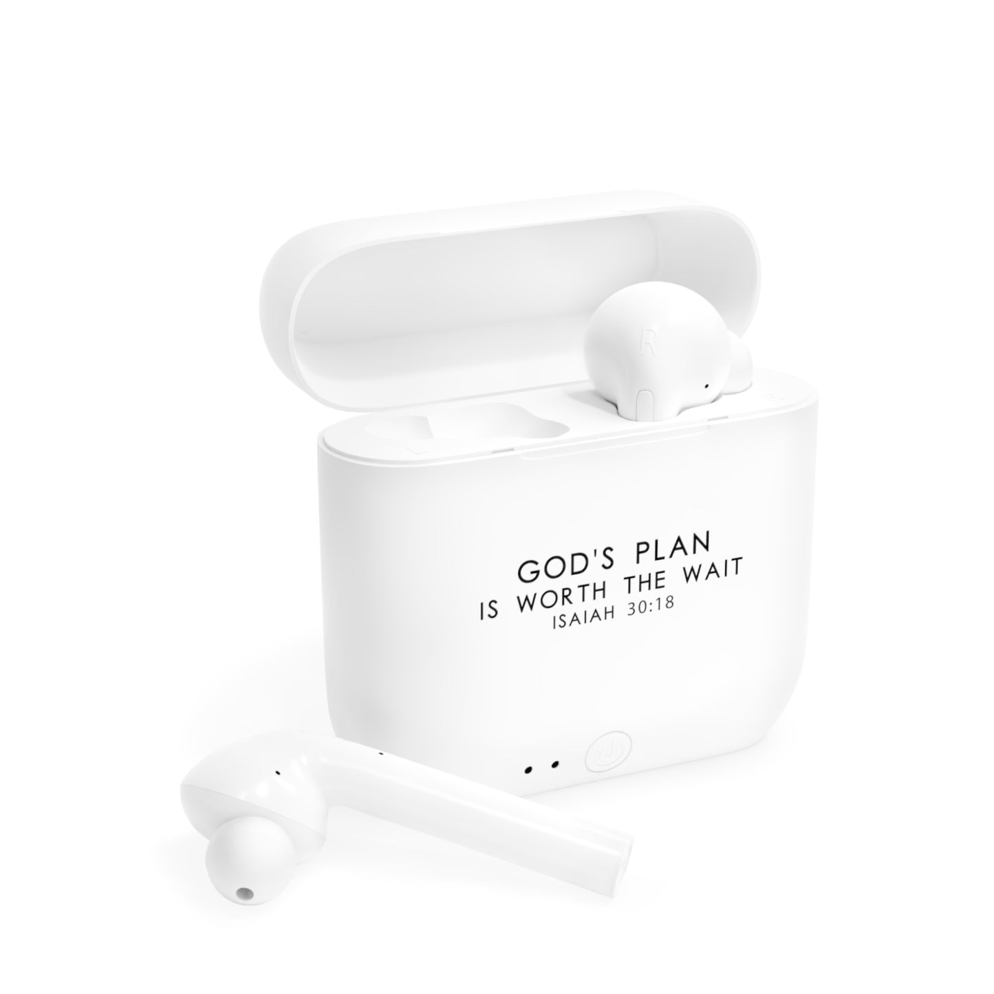 His Plan Is Worth The Wait Essos Christian Wireless Earbuds