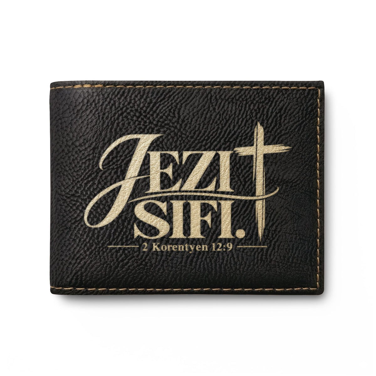 Jezi Sifi. Kreyòl Christian RFID wallet, view 3