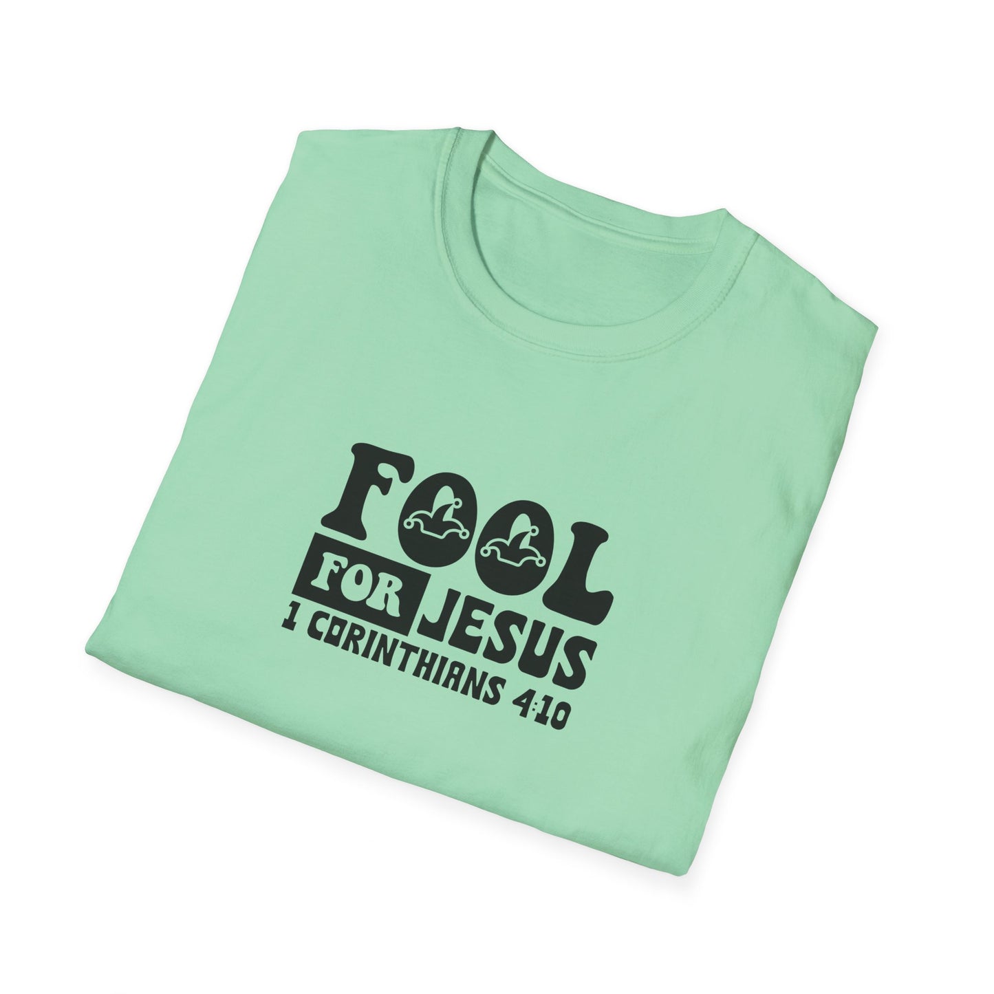 Fool For Jesus Funny Unisex Christian T-shirt