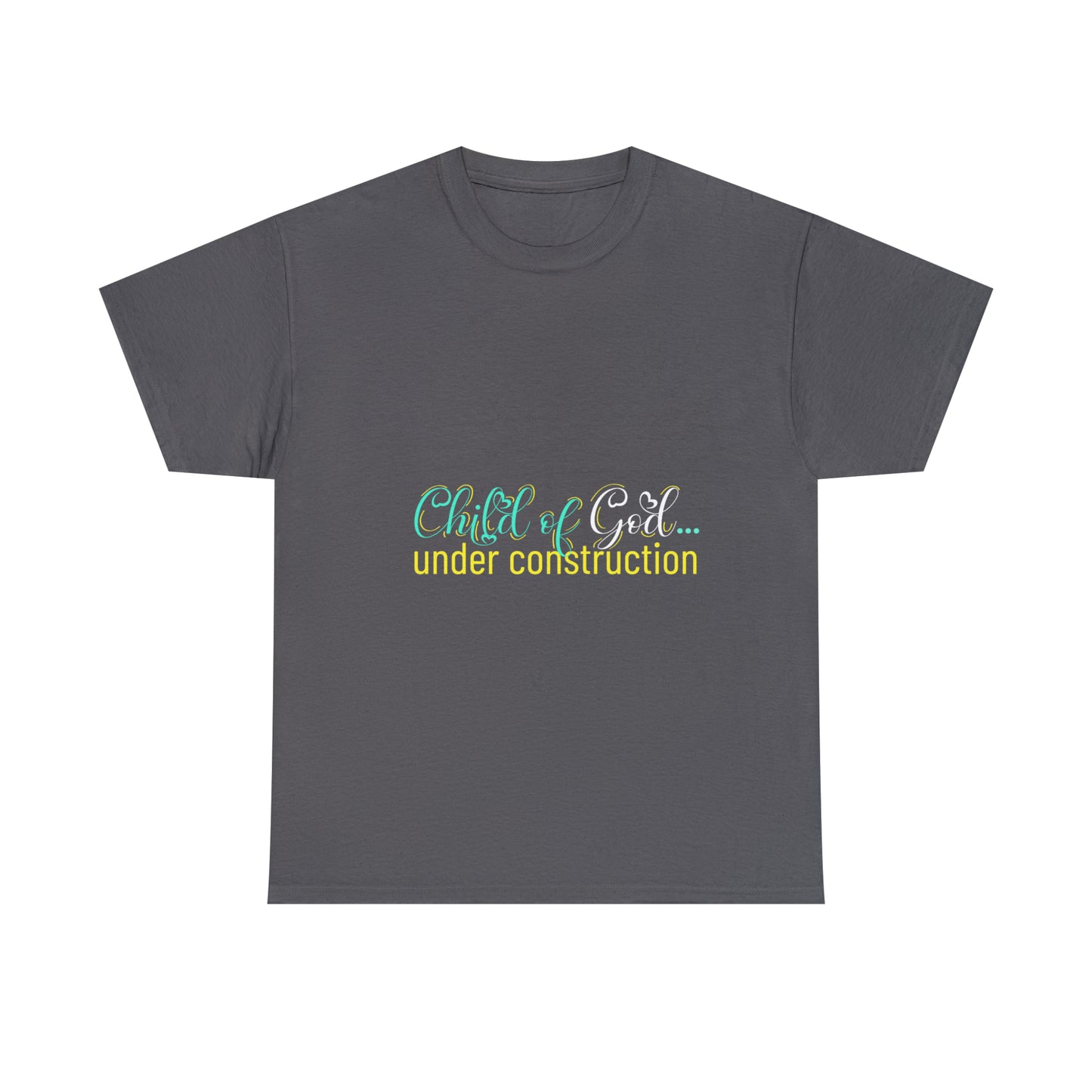 Child Of God Under Control Unisex Heavy Cotton Tee