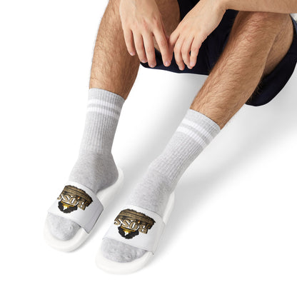 Slides — "BOSS" Logo Removable-Strap Men's Christian Sandals