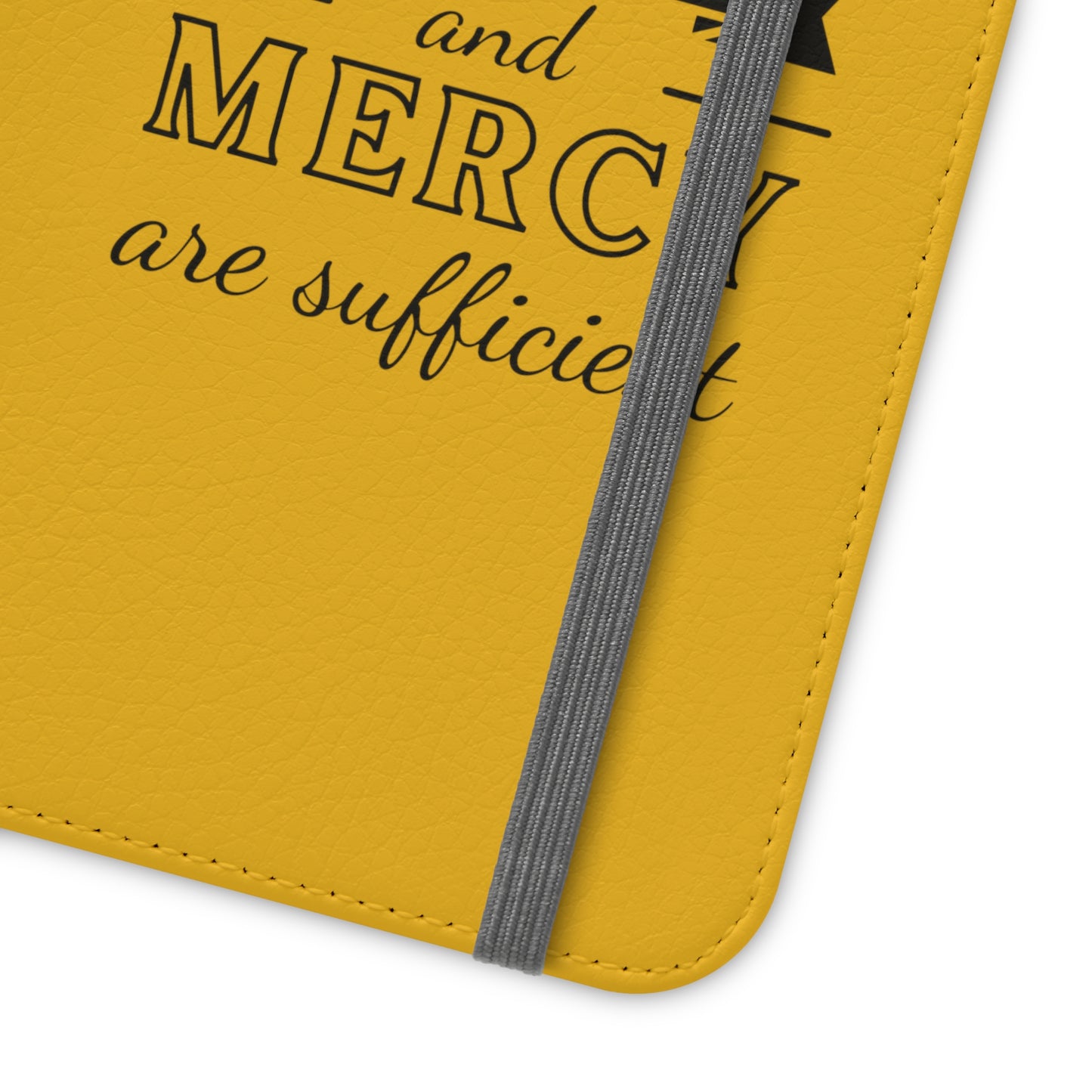 His Favor Grace & Mercy Are Sufficient Phone Flip Cases