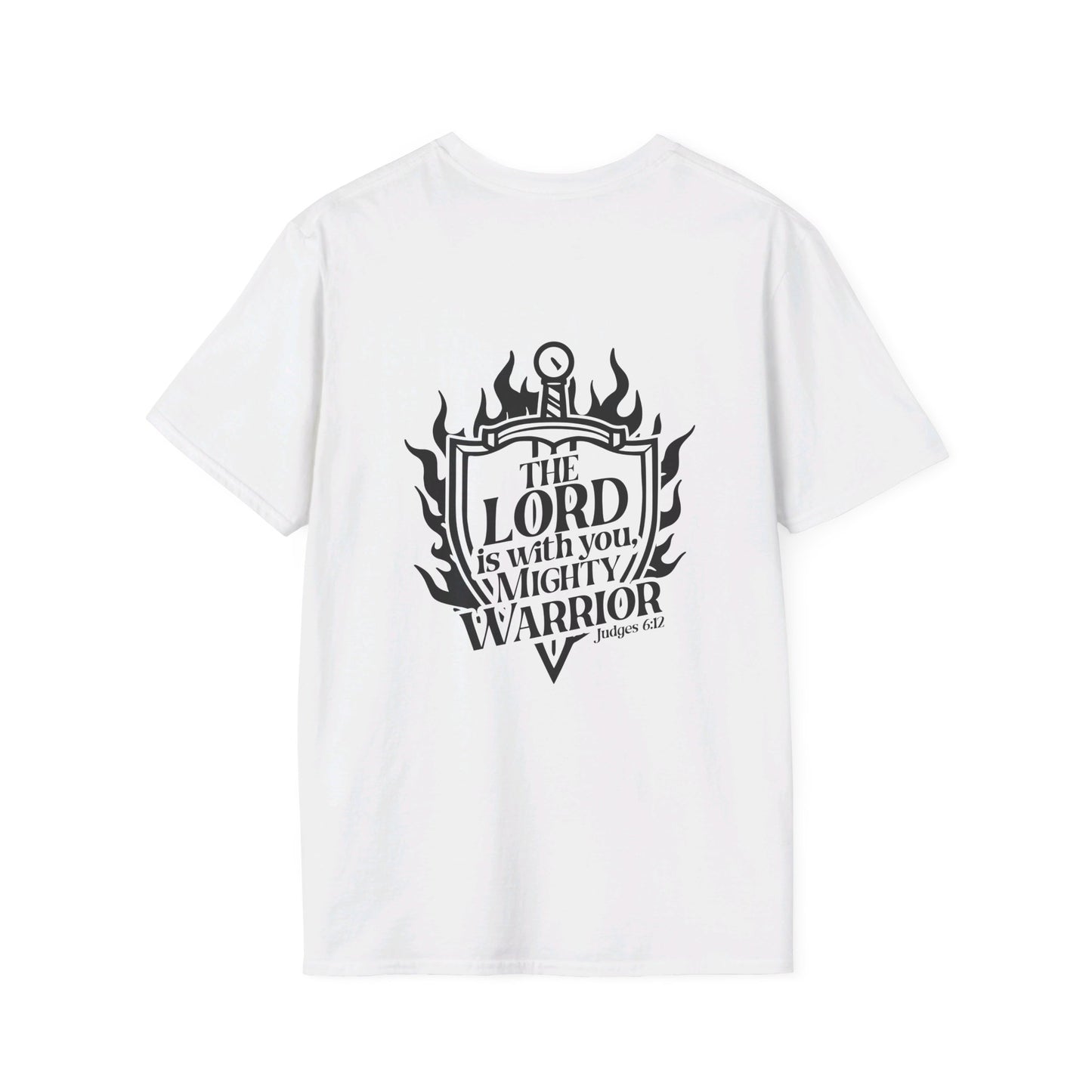 The Lord Is With You Mighty Warrior Unisex Christian T-shirt