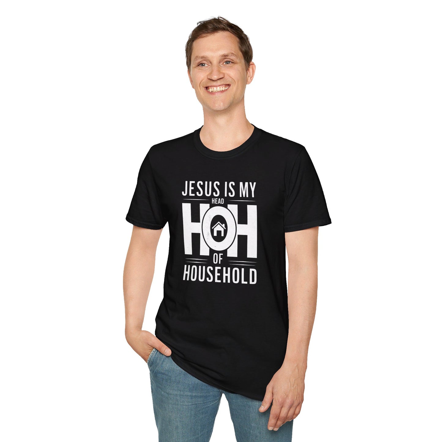 Jesus Is My Head Of Household HOH Christian Unisex T-shirt