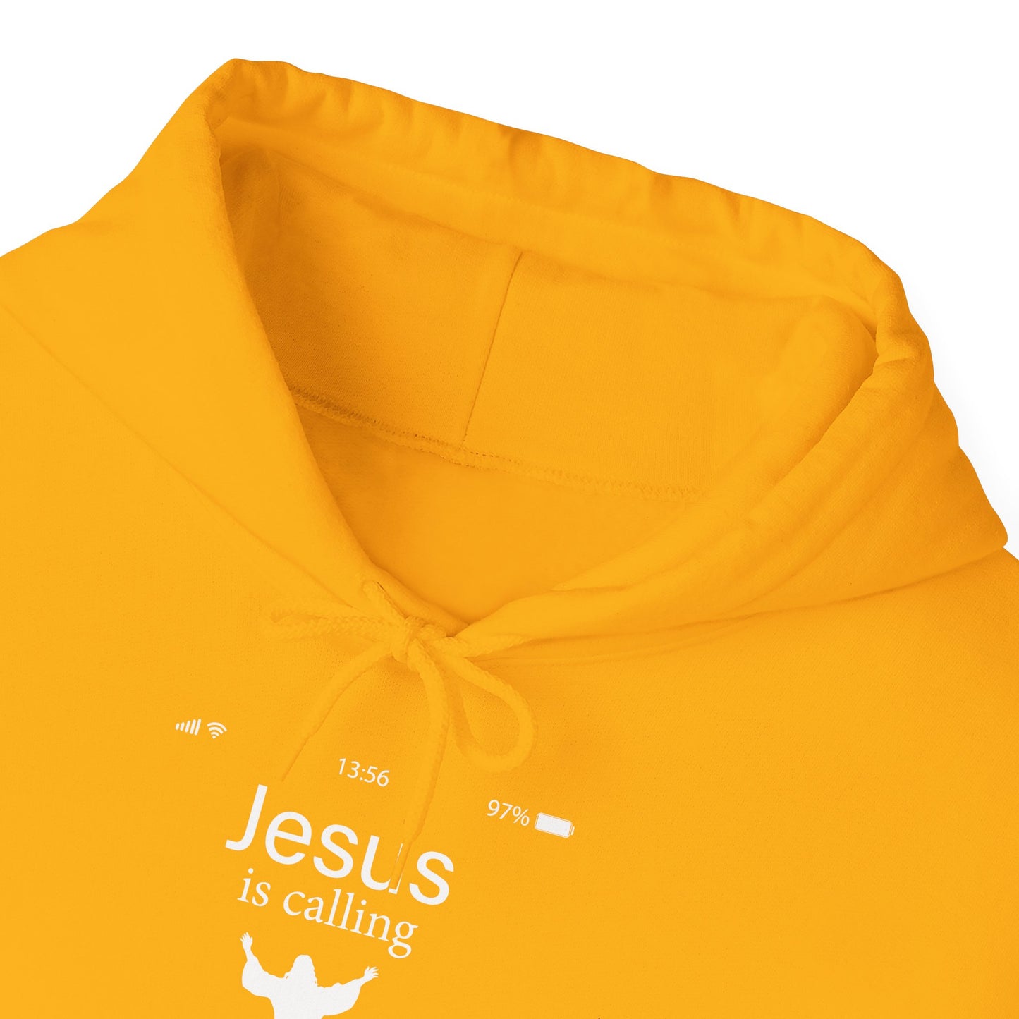 Jesus Is Calling And I Must Go Bible Emergency Numbers Funny  Unisex Christian Hooded Pullover Sweatshirt