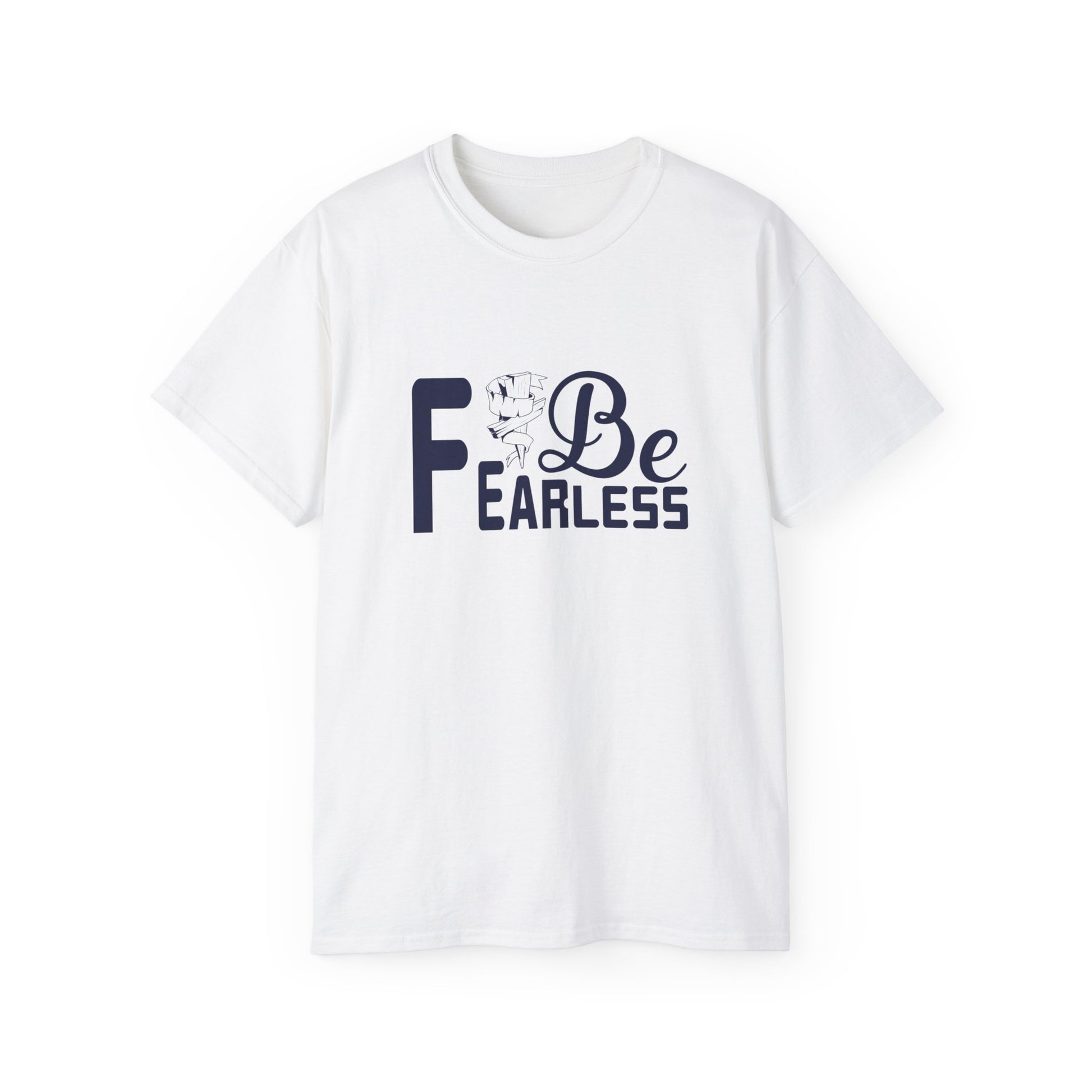 Be Fearless Unisex Christian Ultra Cotton Tee Printify