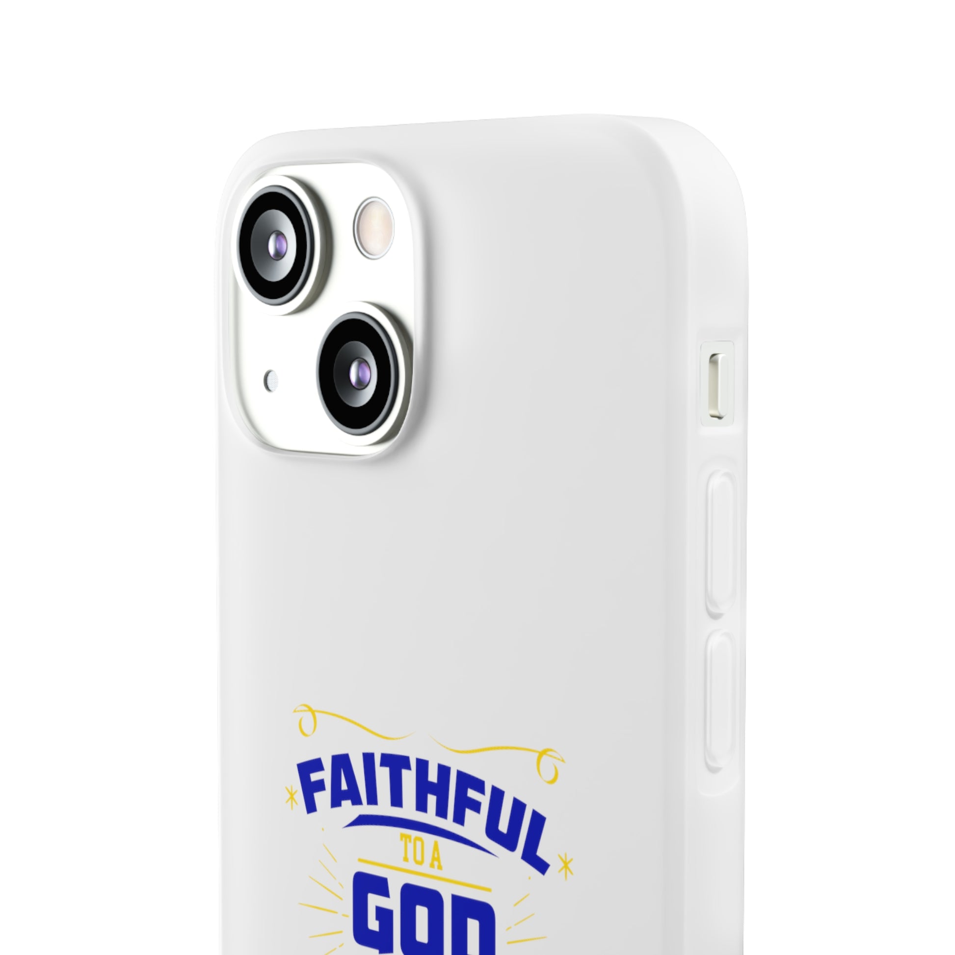 Faithful To A God Who Is Faithful Through Generations Flexi Phone Case Printify