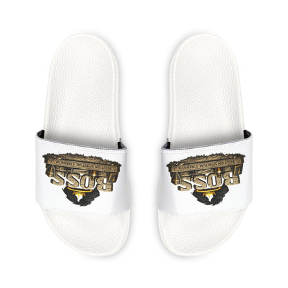 Slides — "BOSS" Logo Removable-Strap Men's Christian Sandals