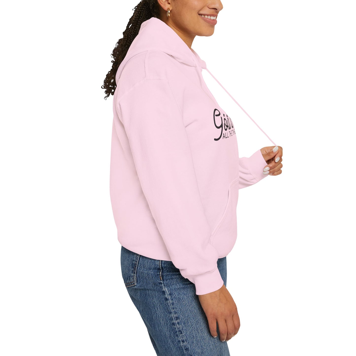 God Is Good All The Time 365 24 7 Unisex Christian Hooded Pullover Sweatshirt