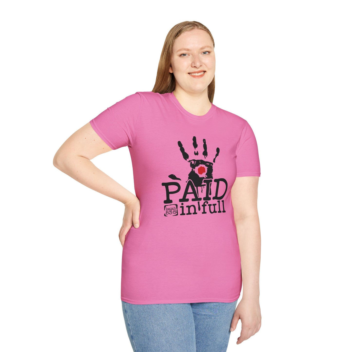 Paid In Full Jesus Paid It All Christian Unisex T-shirt