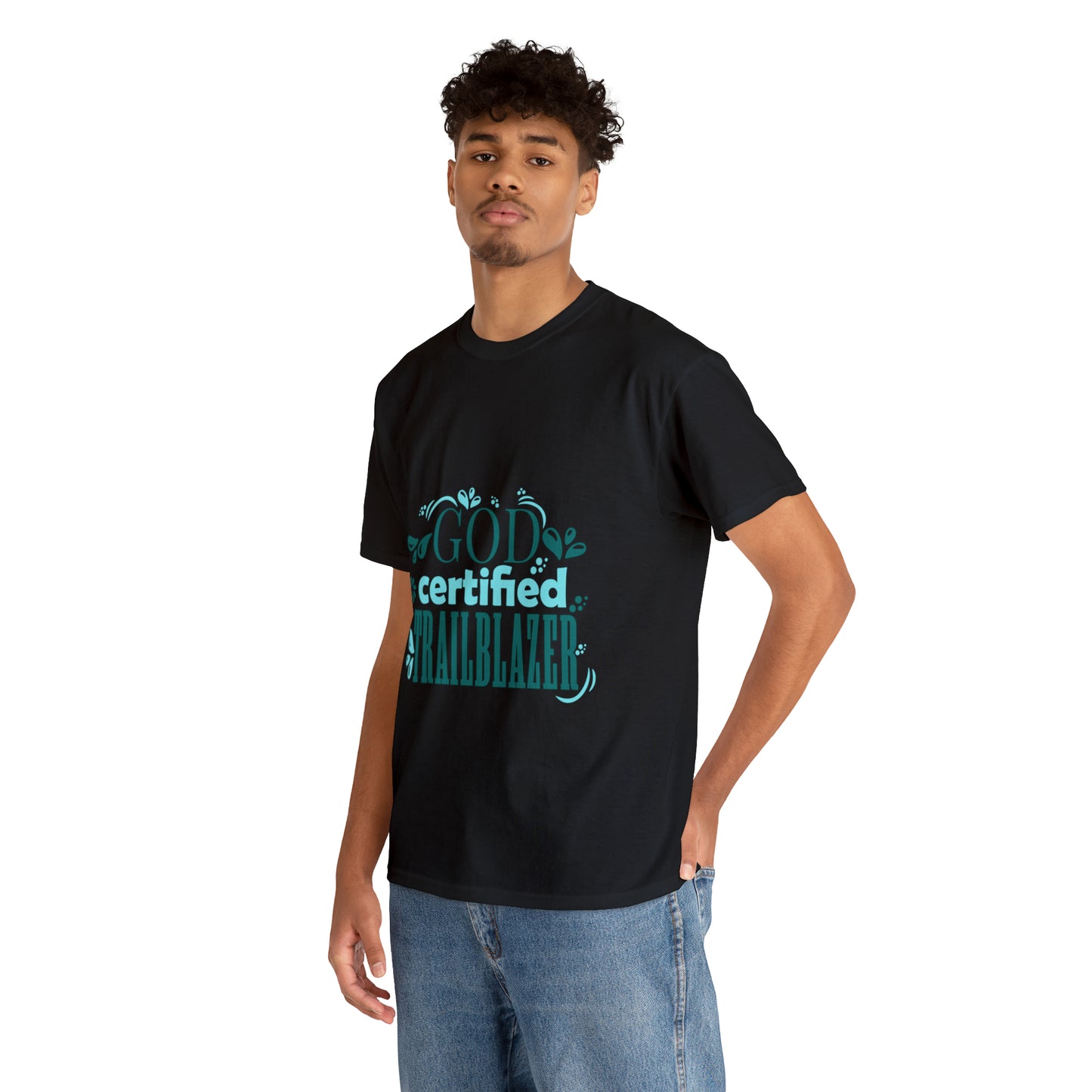 God Certified Trailblazer Unisex Heavy Cotton Tee