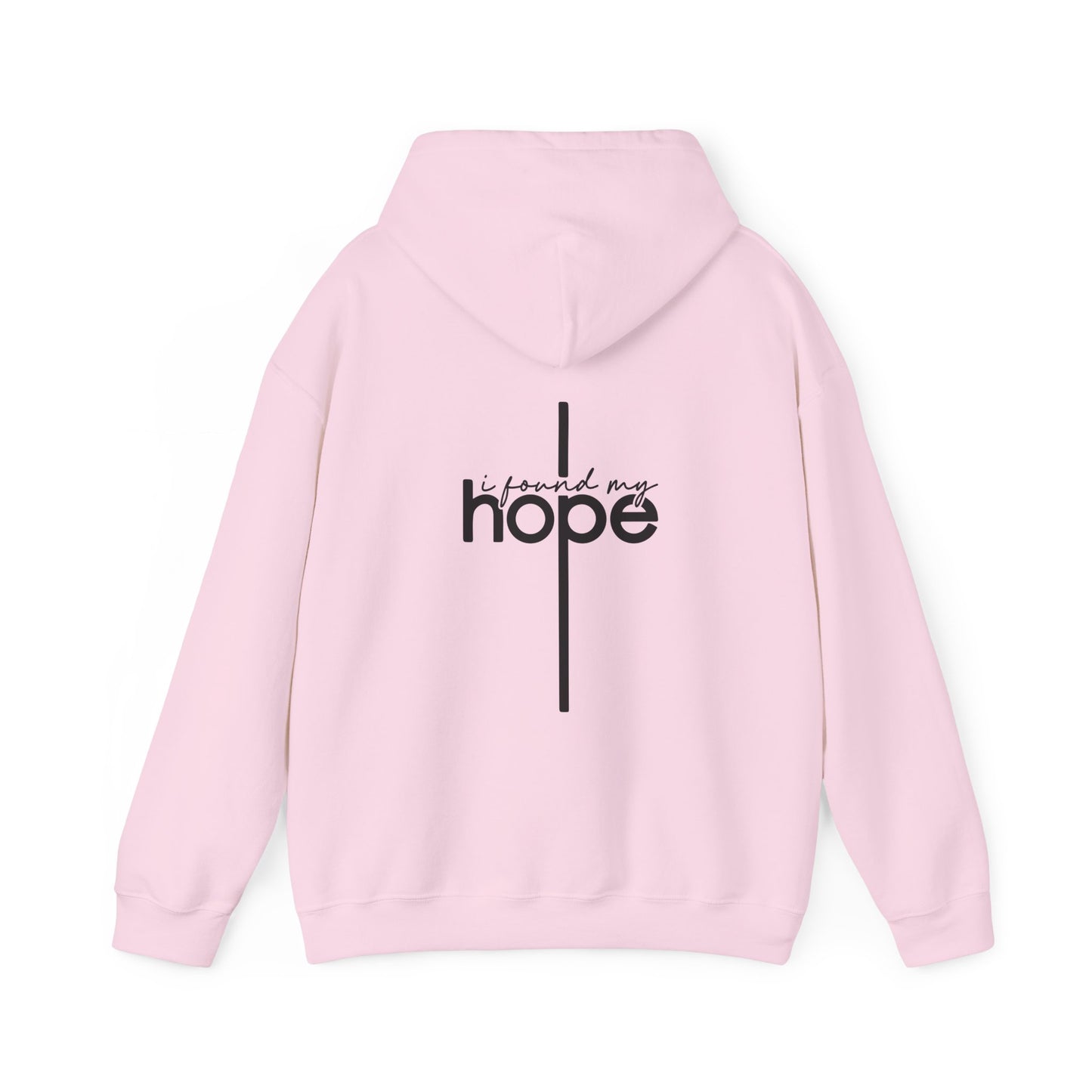 Jesus I Found My Hope  Unisex Christian Hooded Pullover Sweatshirt