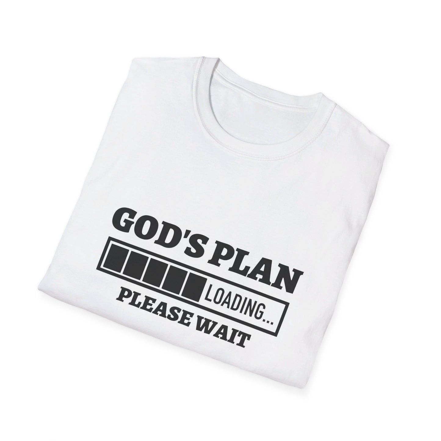 God's Plan Loading Unisex Christian T-shirt