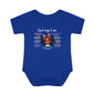 God Says I Am Christian Baby Onesie Printify