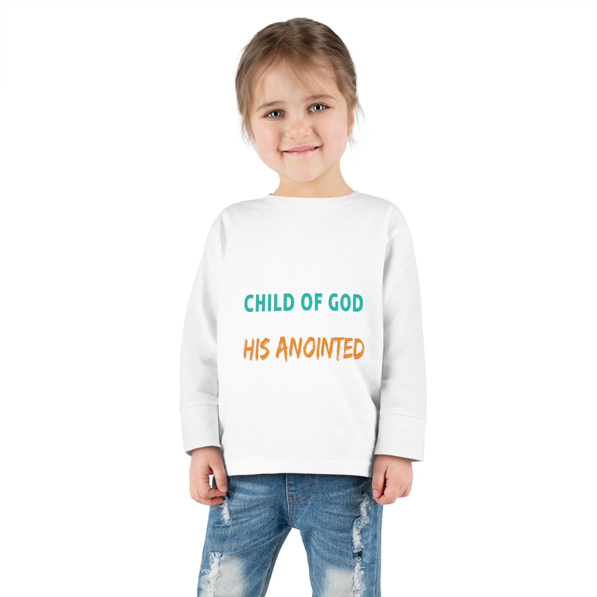 Child Of God Touch Not His Anointed Toddler Christian Sweatshirt Printify