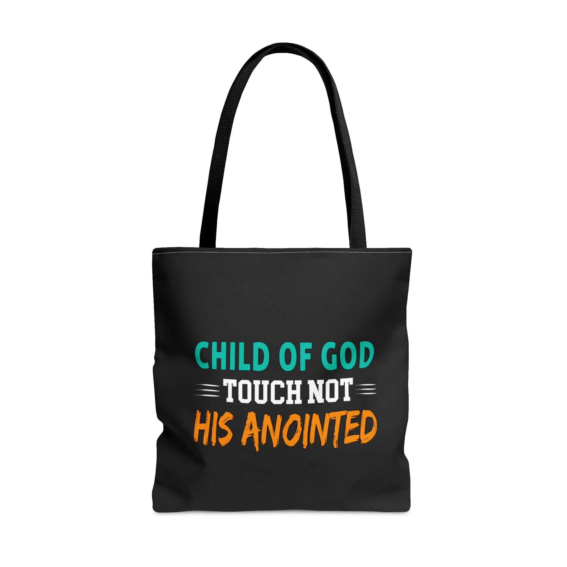 Child Of God Touch Not His Anointed Christian Tote Bag Printify