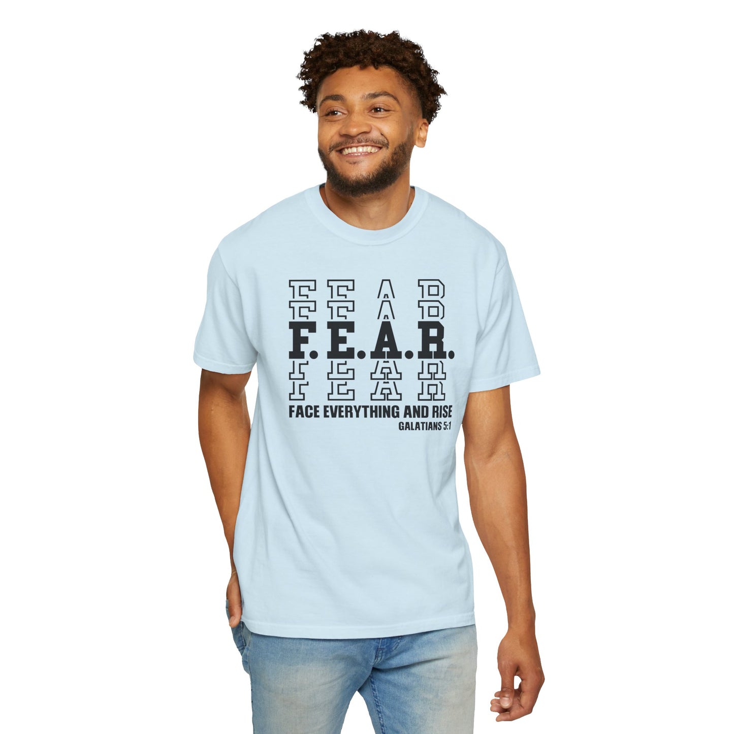 FEAR Face Everything And Rise Unisex Christian T-shirt